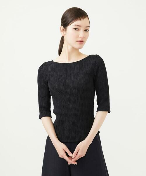 Sybilla / シビラ カットソー | シャーリングボートネックカットソー | 詳細12