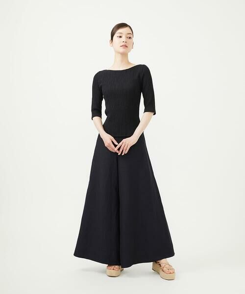 Sybilla / シビラ カットソー | シャーリングボートネックカットソー | 詳細13