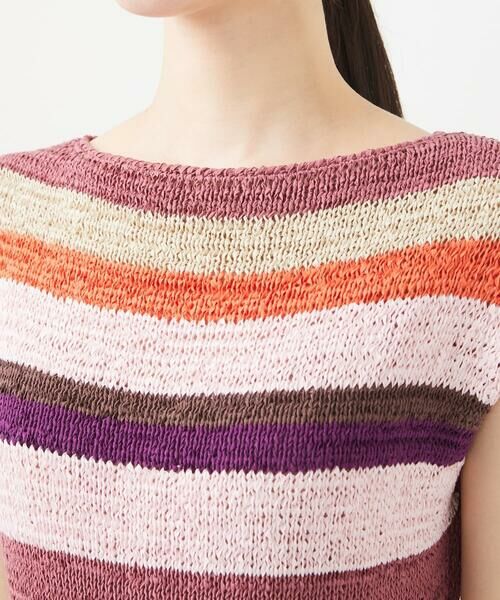 Sybilla / シビラ ロング・マキシ丈ワンピース | 【PLAYA】ランダムボーダーニットドレス | 詳細5