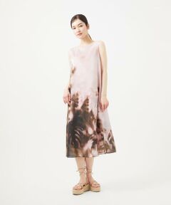 Sybilla / シビラ ロング・マキシ丈ワンピース | 【PLAYA】シャドープリントドレス