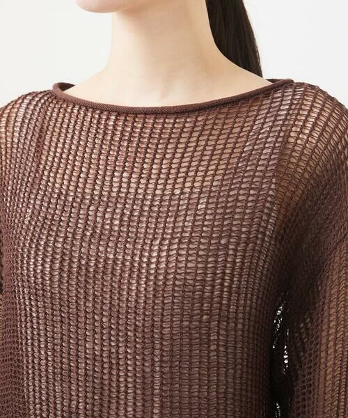 Sybilla / シビラ ニット・セーター | 【PLAYA】メッシュネットプルオーバー | 詳細8