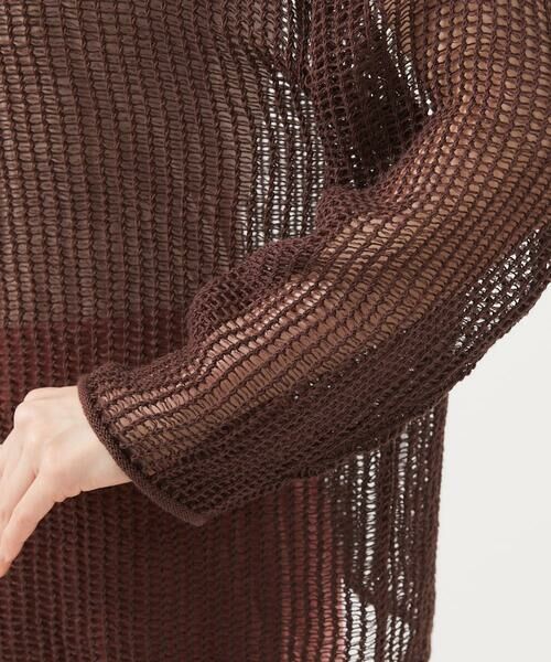 Sybilla / シビラ ニット・セーター | 【PLAYA】メッシュネットプルオーバー | 詳細9
