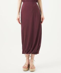 Sybilla / シビラ ロング・マキシ丈スカート | 【PLAYA】ドレープジャージースカート