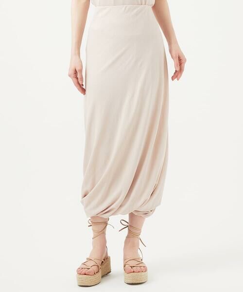 Sybilla / シビラ ロング・マキシ丈スカート | 【PLAYA】ドレープジャージースカート | 詳細1