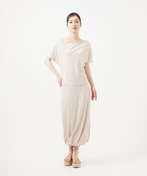 Sybilla / シビラ ロング・マキシ丈スカート | 【PLAYA】ドレープジャージースカート | 詳細2