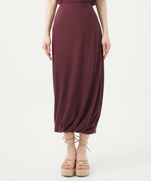 Sybilla / シビラ ロング・マキシ丈スカート | 【PLAYA】ドレープジャージースカート | 詳細3