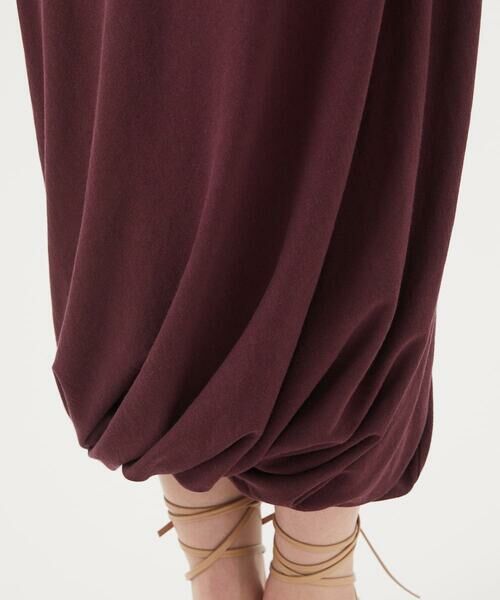 Sybilla / シビラ ロング・マキシ丈スカート | 【PLAYA】ドレープジャージースカート | 詳細8