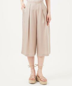 Sybilla / シビラ ショート・ハーフ・半端丈パンツ | 【PLAYA】キュプラサテンショートパンツ