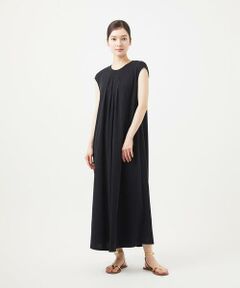 Sybilla / シビラ ロング・マキシ丈ワンピース | 【PLAYA】フレンチスリーブジャージードレス
