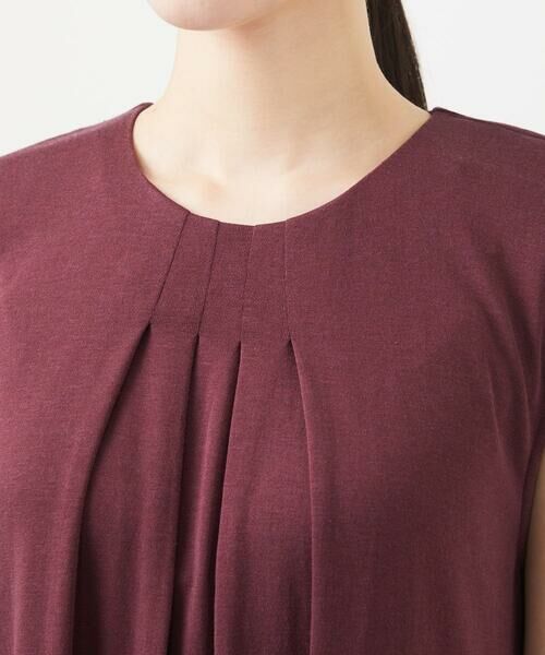 Sybilla / シビラ ロング・マキシ丈ワンピース | 【PLAYA】フレンチスリーブジャージードレス | 詳細4