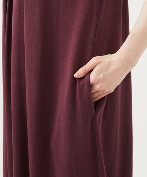 Sybilla / シビラ ロング・マキシ丈ワンピース | 【PLAYA】フレンチスリーブジャージードレス | 詳細7