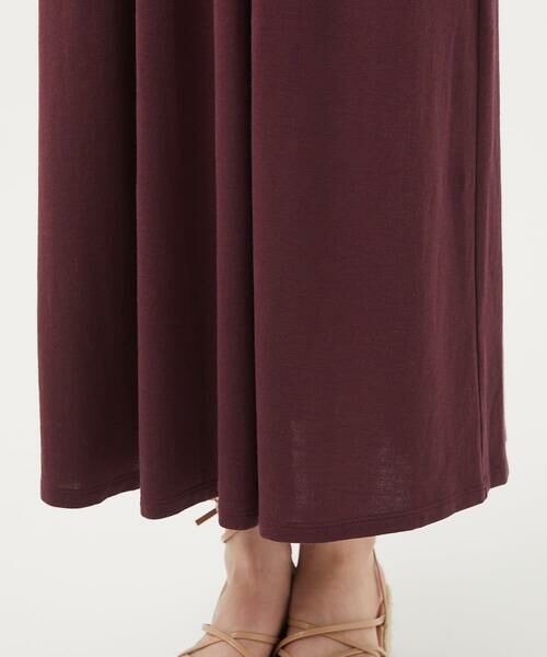 Sybilla / シビラ ロング・マキシ丈ワンピース | 【PLAYA】フレンチスリーブジャージードレス | 詳細8