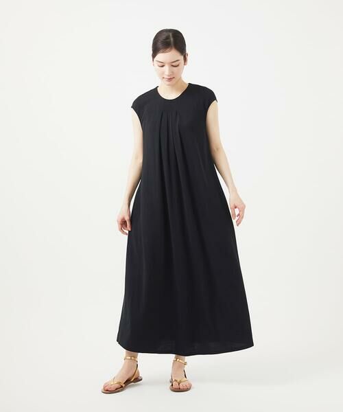 Sybilla / シビラ ロング・マキシ丈ワンピース | 【PLAYA】フレンチスリーブジャージードレス | 詳細10