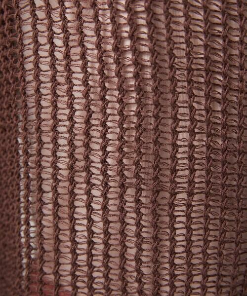 Sybilla / シビラ カーディガン・ボレロ | 【PLAYA】メッシュネットカーディガン | 詳細12