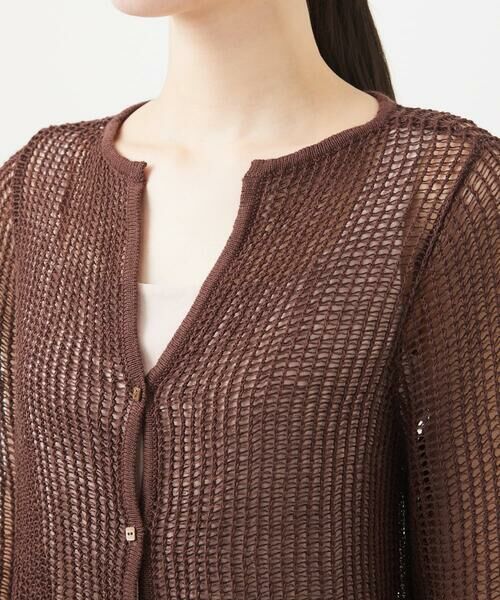 Sybilla / シビラ カーディガン・ボレロ | 【PLAYA】メッシュネットカーディガン | 詳細8