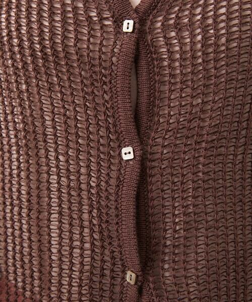 Sybilla / シビラ カーディガン・ボレロ | 【PLAYA】メッシュネットカーディガン | 詳細9