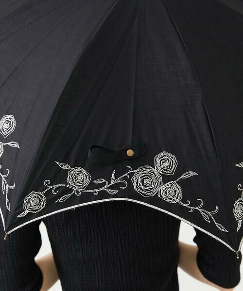 新品シビラ★Sybilla★シビラピンクのパラソル★晴雨兼用1級UV99%カット 晴雨兼用・UVカット】フラワーモチーフ刺繍日傘(傘・日傘