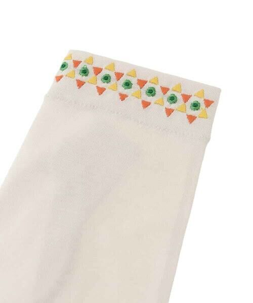 Sybilla / シビラ 手袋 | 【日本製/接触冷感】モチーフ刺繍フィンガーレスロンググローブ | 詳細3