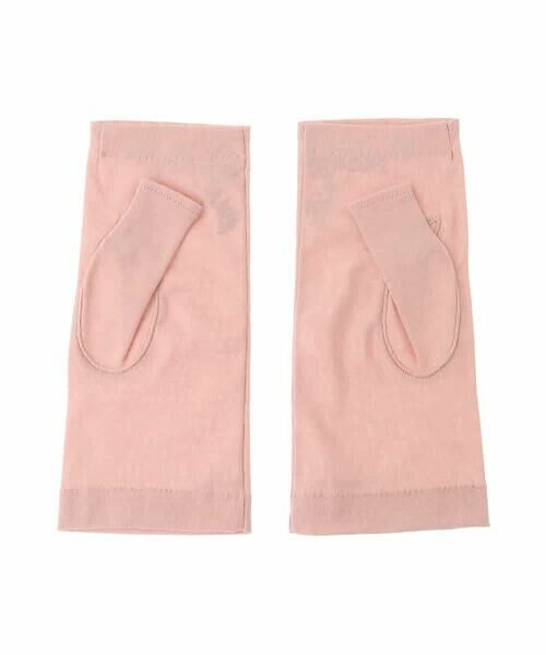 Sybilla / シビラ 手袋 | 【日本製/接触冷感】ローズ刺繍フィンガーレスショートグローブ | 詳細2