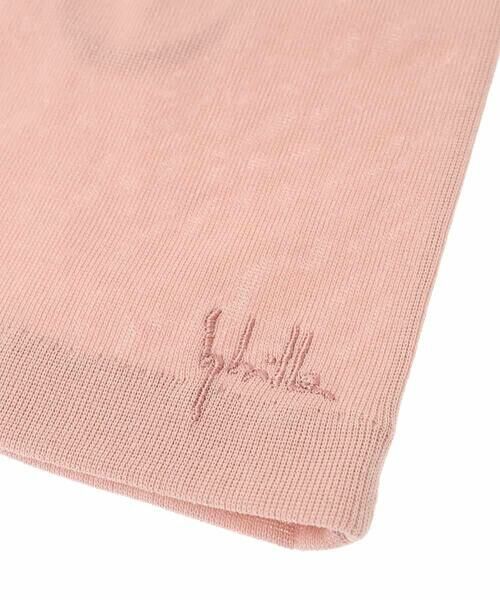 Sybilla / シビラ 手袋 | 【日本製/接触冷感】ローズ刺繍フィンガーレスショートグローブ | 詳細4