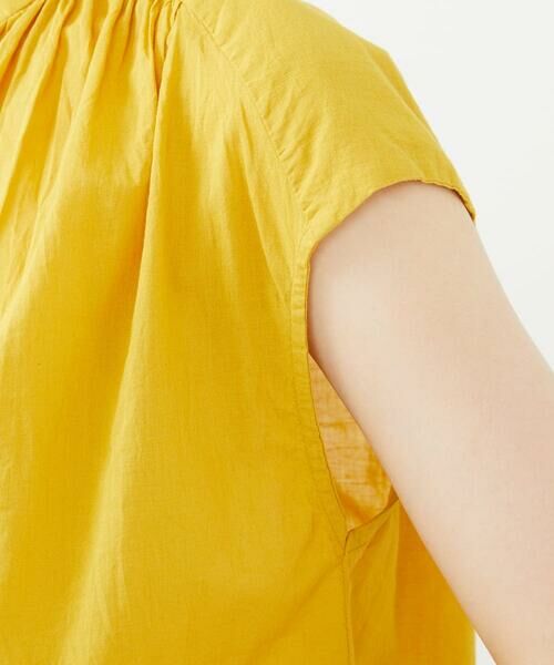 Sybilla / シビラ シャツ・ブラウス | 【INDIA】カディコットンフレンチスリーブブラウス | 詳細8