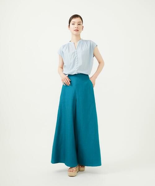 Sybilla / シビラ シャツ・ブラウス | 【INDIA】カディコットンフレンチスリーブブラウス | 詳細13