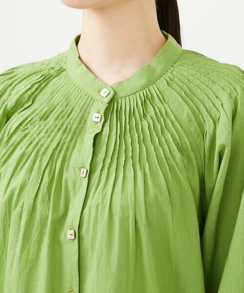 Sybilla / シビラ シャツ・ブラウス | 【INDIA】カディコットンピンタックブラウス | 詳細7