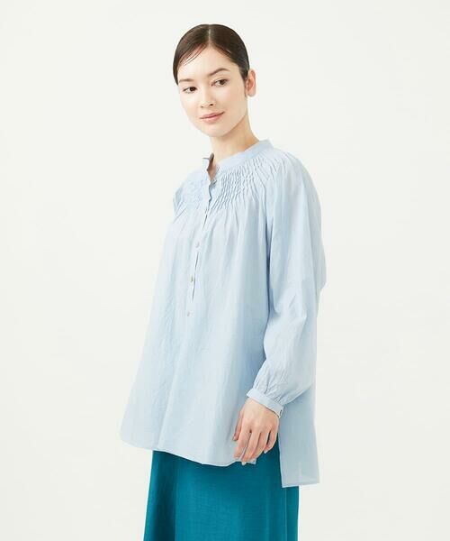 Sybilla / シビラ シャツ・ブラウス | 【INDIA】カディコットンピンタックブラウス | 詳細15