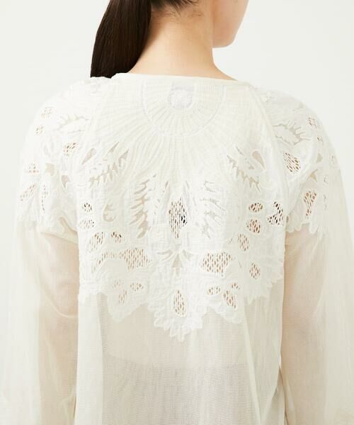 Sybilla / シビラ シャツ・ブラウス | 【INDIA】フラワーレースブラウス | 詳細5