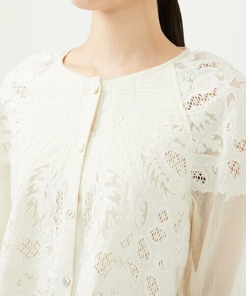 Sybilla / シビラ シャツ・ブラウス | 【INDIA】フラワーレースブラウス | 詳細6