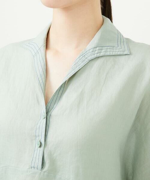 Sybilla / シビラ シャツ・ブラウス | リネンローンシャツブラウス | 詳細4