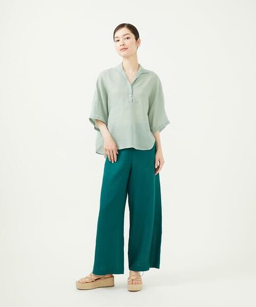 Sybilla / シビラ シャツ・ブラウス | リネンローンシャツブラウス | 詳細9