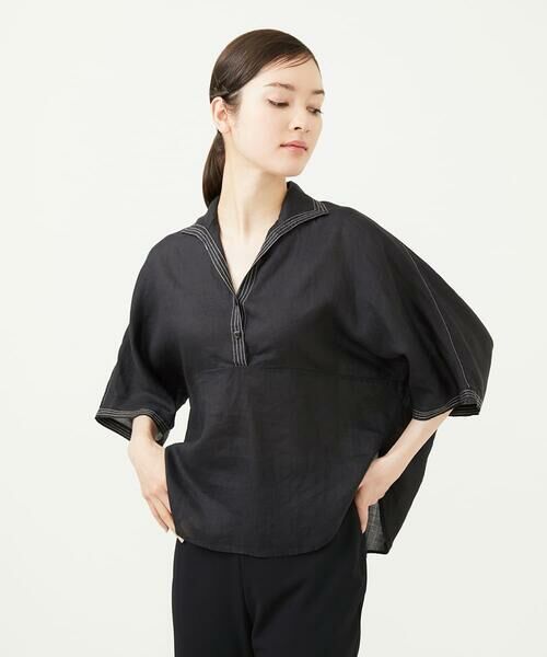 Sybilla / シビラ シャツ・ブラウス | リネンローンシャツブラウス | 詳細13