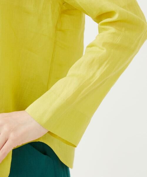 Sybilla / シビラ シャツ・ブラウス | リネンローンボタンホール刺繍ブラウス | 詳細6