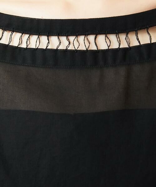 Sybilla / シビラ シャツ・ブラウス | ハシゴ刺繍シアーブラウス | 詳細7