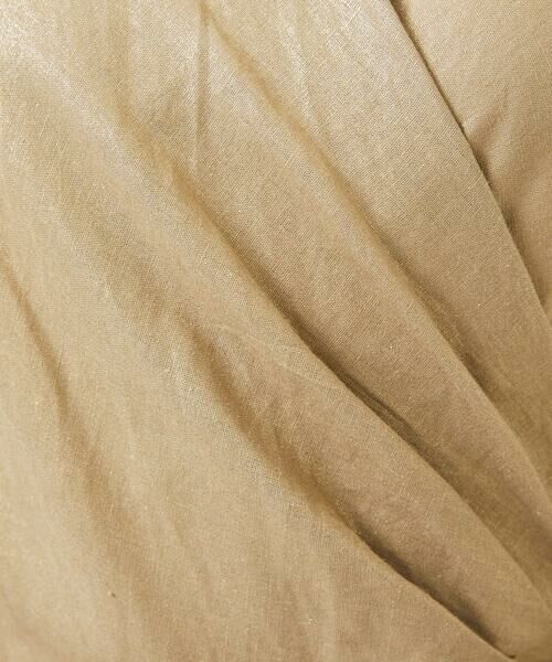 Sybilla / シビラ ロング・マキシ丈ワンピース | 【メディア着用】メタリックリネンカシュクールドレス | 詳細8