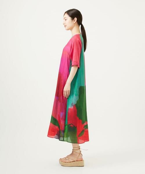 Sybilla / シビラ ロング・マキシ丈ワンピース | アートプリントドレス | 詳細3
