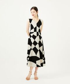 Sybilla / シビラ ドレス | サークルパッチワークドレス