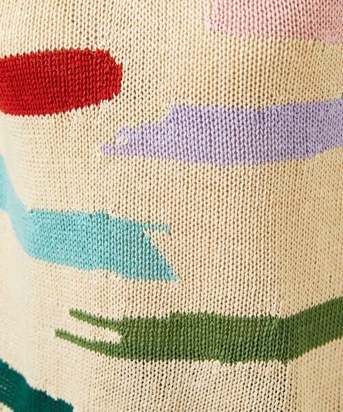 Sybilla / シビラ ニット・セーター | ハンドペイント柄プルオーバー | 詳細7