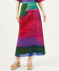Sybilla / シビラ ロング・マキシ丈スカート | アートプリントスカート