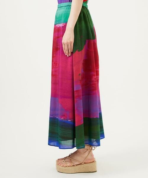 Sybilla / シビラ ロング・マキシ丈スカート | アートプリントスカート | 詳細2