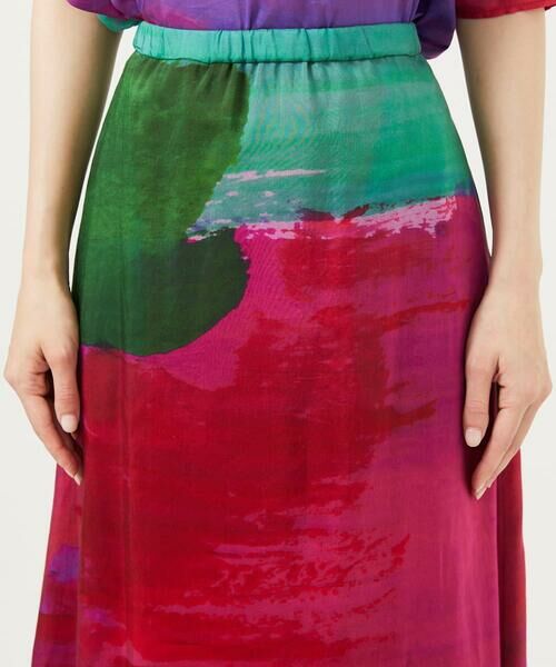 Sybilla / シビラ ロング・マキシ丈スカート | アートプリントスカート | 詳細4