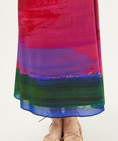 Sybilla / シビラ ロング・マキシ丈スカート | アートプリントスカート | 詳細8