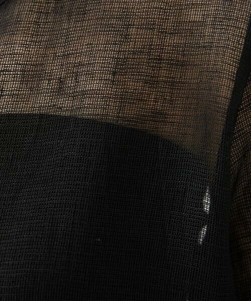 Sybilla / シビラ ノーカラージャケット | リネンカラミシアージャケット | 詳細10