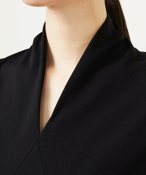 Sybilla / シビラ カットソー | Vネック梨地カットソー | 詳細5