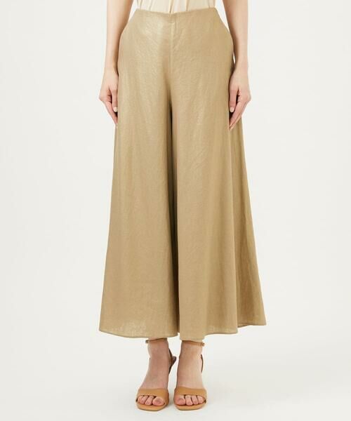 Sybilla / シビラ その他パンツ | メタリックリネンフレアパンツ | 詳細1