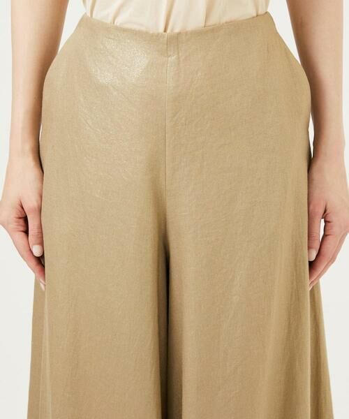 Sybilla / シビラ その他パンツ | メタリックリネンフレアパンツ | 詳細4