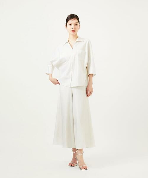 Sybilla / シビラ その他パンツ | メタリックリネンフレアパンツ | 詳細10