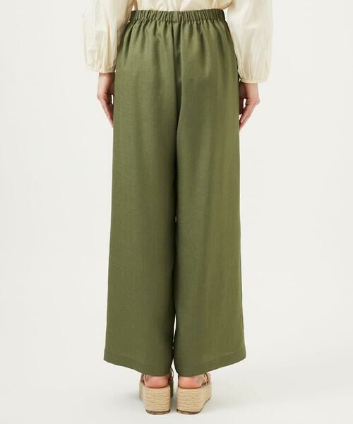 Sybilla / シビラ その他パンツ | リネン風ストレートパンツ | 詳細3