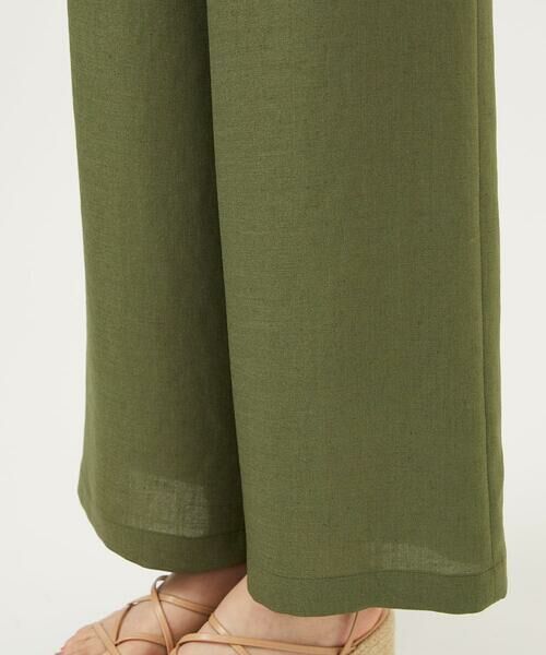 Sybilla / シビラ その他パンツ | リネン風ストレートパンツ | 詳細7